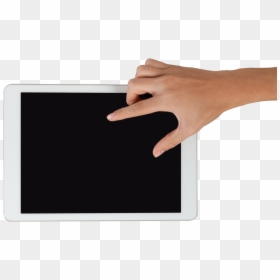 Tablet Png Stock Images - Hand On A Tablet Png, Transparent Png - tablet.png