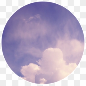 #sky #cloud #background #circle #purple - Cumulus, HD Png Download - cloud background png