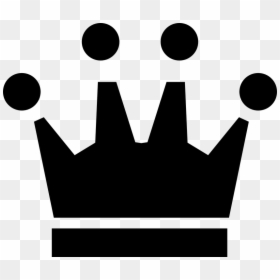 Crown, Black, Silhouette, Symbol, Isolated, Design - Im My Own King, HD Png Download - transparent queen crown png