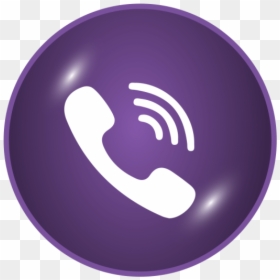 Viber Glossy Icon Png Image Free Download Searchpng - Viber Icon Png, Transparent Png - viber logo png