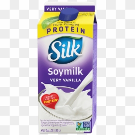 Silk Very Vanilla Soymilk - Skim Milk, HD Png Download - milk gallon png
