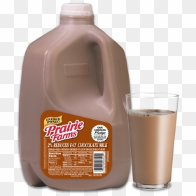 2 Percent Chocolate Milk - Prairie Farms Premium Chocolate Milk, HD Png Download - milk gallon png