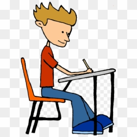 Success Student Clipart Kid Clip Art Free Transparent - Clipart Sitting Student, HD Png Download - student clipart png
