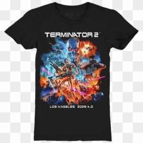 Terminator 2 ™ - Bride Of Reanimator Shirt, HD Png Download - terminator head png