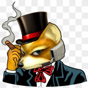 Sticker Jvc Starfox Mc Cloud Super Smash Bros Melee - Cartoon, HD Png Download - star fox png
