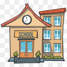 School Clipart Images In Collection Page Transparent, HD Png Download - house transparent png