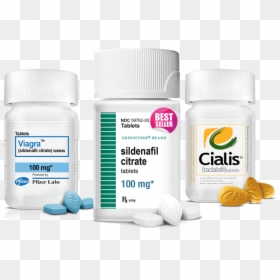 Transparent Pill Bottle Png - Ed Medications, Png Download - prescription bottle png