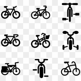 Bicycle Icon Vector Free Download, HD Png Download - bicycle png