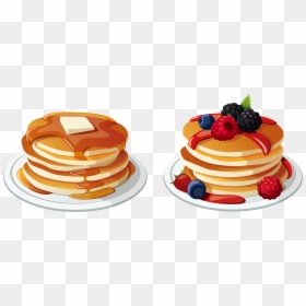 Pancake Clipart Png, Transparent Png - bacon png
