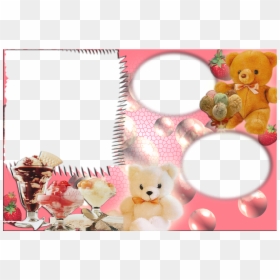 Teddy Bear Frame Png, Transparent Png - teddy bear png