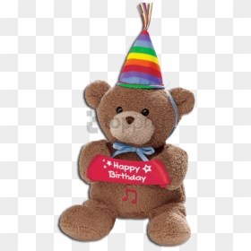 Birthday Teddy Bear Png, Transparent Png - teddy bear png