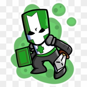 Castle Crashers Personajes Png, Transparent Png - knight png