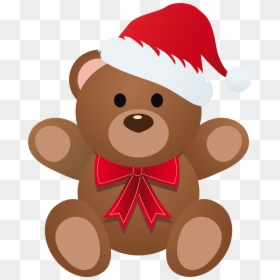 Christmas Teddy Bear Clipart, HD Png Download - teddy bear png