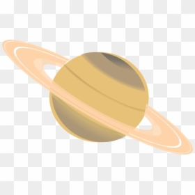 Planete Saturne Dessin Couleur, HD Png Download - saturn png