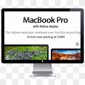 Laptop Apple Mac Price, HD Png Download - imac png