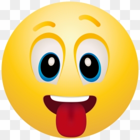 Tongue Out Emoji Clipart, HD Png Download - iphone emoji faces png