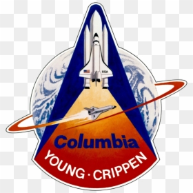 Sts 1 Patch, HD Png Download - nasa logo png