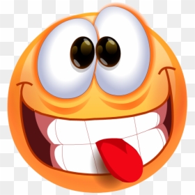 Smiley Funny Face Png, Transparent Png - iphone emoji faces png