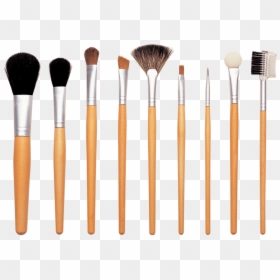 Makeup Brushes No Background, HD Png Download - brush png