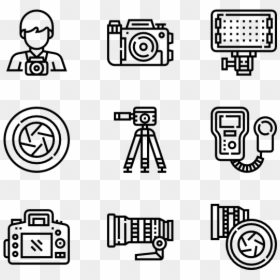 Corruption Icons, HD Png Download - camera lens png