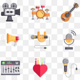 Recording Studio Icons Png, Transparent Png - record png
