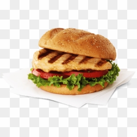 Grilled Chicken Fillet Sandwich, HD Png Download - sandwich png