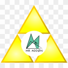 Triangle, HD Png Download - triforce png