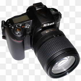 Nikon D90 Camera Png, Transparent Png - camera lens png