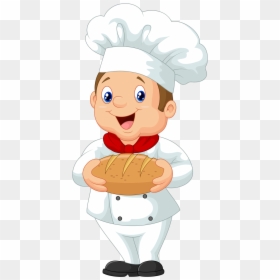 Baker Cartoon, HD Png Download - chef hat png