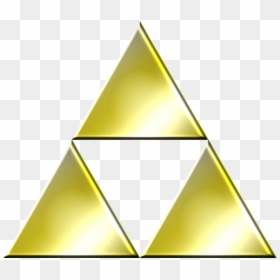 Triforce Transparent, HD Png Download - triforce png