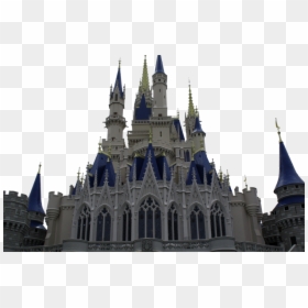 Back Of Cinderella Castle Disney World, HD Png Download - disney castle png