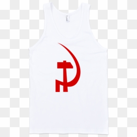 Ouch Tank Top, HD Png Download - hammer and sickle png