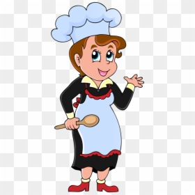 Female Chef Clipart, HD Png Download - chef hat png