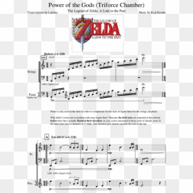 Woods Of Mystery Sheet Music, HD Png Download - triforce png