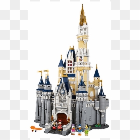 Lego The Disney Castle - Disney World Castle Souvenir, HD Png Download - disney castle png