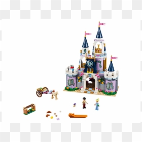 Cinderella's Dream Castle - Lego Disney Princess Cinderella Castle, HD Png Download - disney castle png