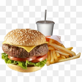 Cheeseburger With Lettuce And Tomatoes, HD Png Download - lean png