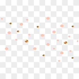 Pink And Gold Transparent, HD Png Download - dots png