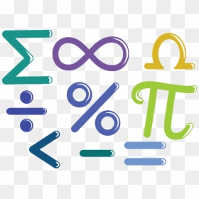 Transparent Background Math Symbols Clipart, HD Png Download - math png