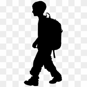 Boy With Backpack Png, Transparent Png - backpack png