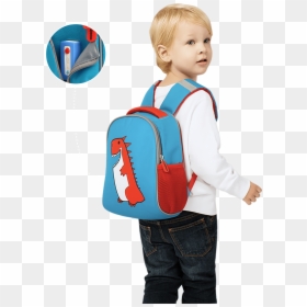 Kid With Backpack, HD Png Download - backpack png