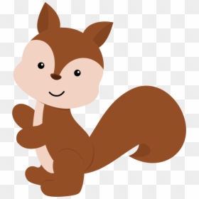 Squirrel Woodland Clipart, HD Png Download - squirrel png