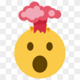 Emoji Volcano, HD Png Download - shocked emoji png