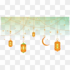 Islamic Background With Lamp, HD Png Download - lamp png