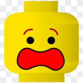 Lego Faces Clipart, HD Png Download - shocked emoji png