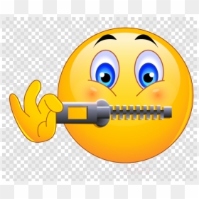 Emoji With Zipped Mouth, HD Png Download - shocked emoji png