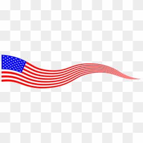 Us Flag Banner Clipart, HD Png Download - usa png