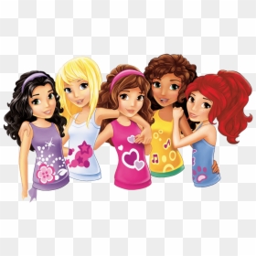 Lego Friends Logo, HD Png Download - friends png