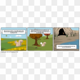 Cartoon, HD Png Download - squirrel png