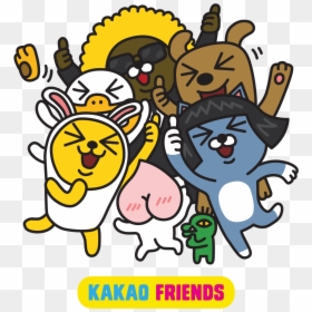 Kakao Friends Logo Png, Transparent Png - friends png